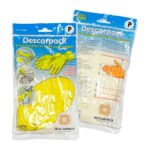 Luva de Látex Flocada Para Limpeza Par Amarela Descarpack Tamanho:P